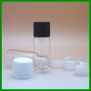 12ml Transparent Glass Vial for Perfume with Inner Cap