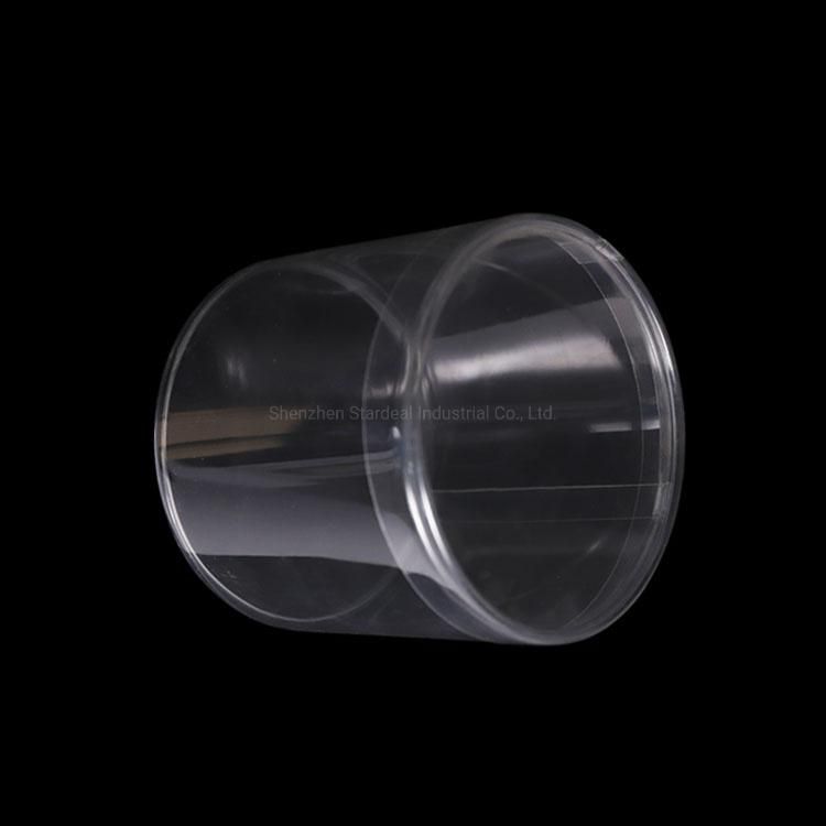 Custom Size Transparent Plastic Round Cylinder Gift Box