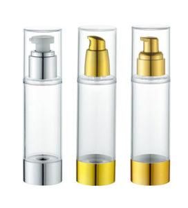 80ml Plastic as Airless Bottles with Differnt Designs of Pumps