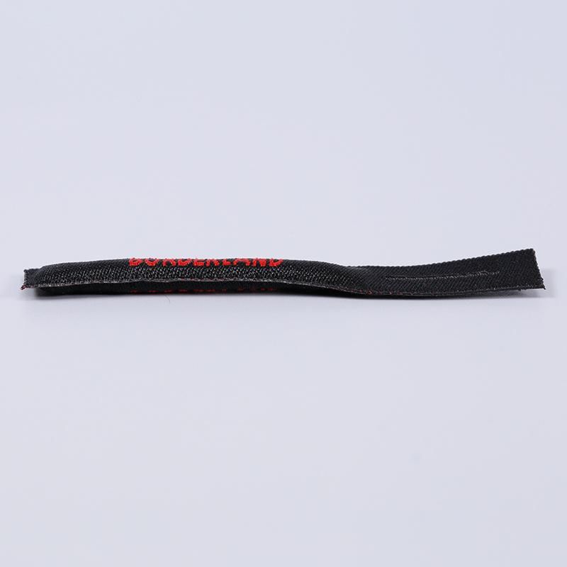 Garment Accesssories Manufacturer Fabric Filling Custom Woven Zipper Puller for out-Door Wear