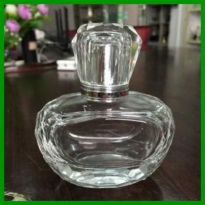 High Quality 50ml Polished Perfume Glass bottle with Acrylic Lid