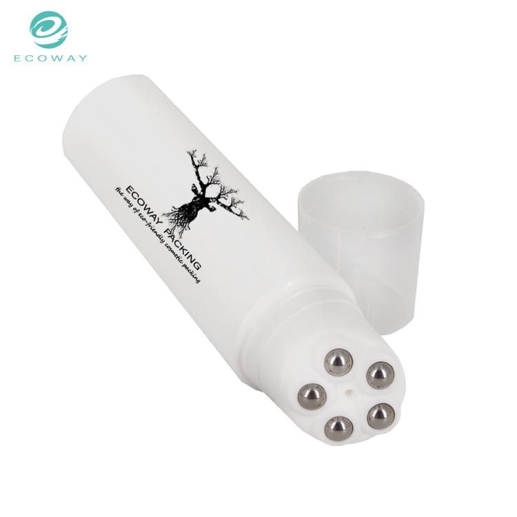 New White Cosmetic Plastic Tube Packaging for Body Massage Cream