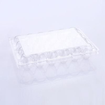 Clear Pet/PVC High Quality Plastic Material Egg Packing Box