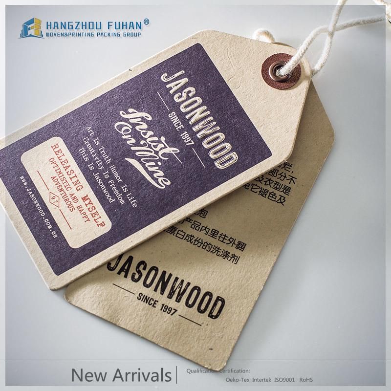 Custom Design Kraft Paper Hangtag