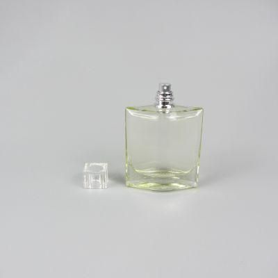 Luxury 100ml Crimp Neck Empty Perfume Glass Bottle