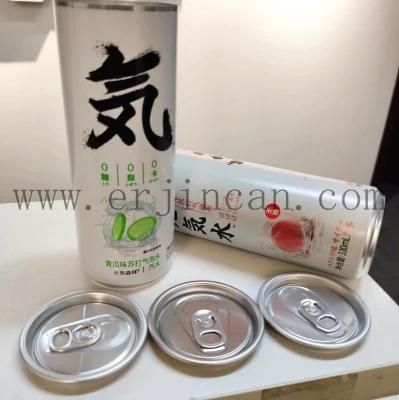 Aluminum 250ml 330ml Cans and 202 Lids