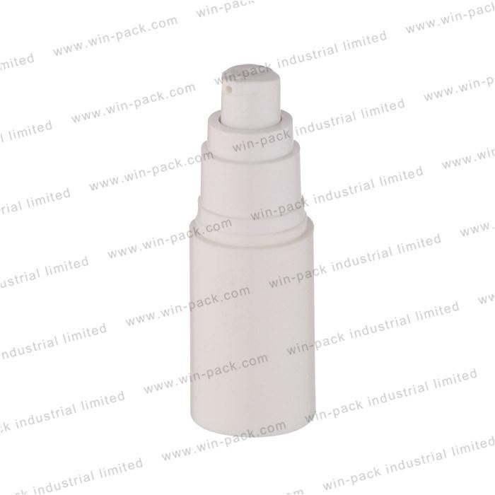 Winpack China Supply Cosmetic White Airless Lotion Bottle for Cream Packing Empty PP Airless Lotion Bottle Morden Design Luxury White Lotion Bottles