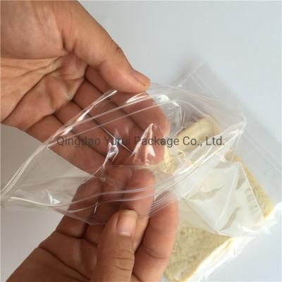 Transparent Food Packaging Ziplock Bag Pouch for ISO9001 Approved