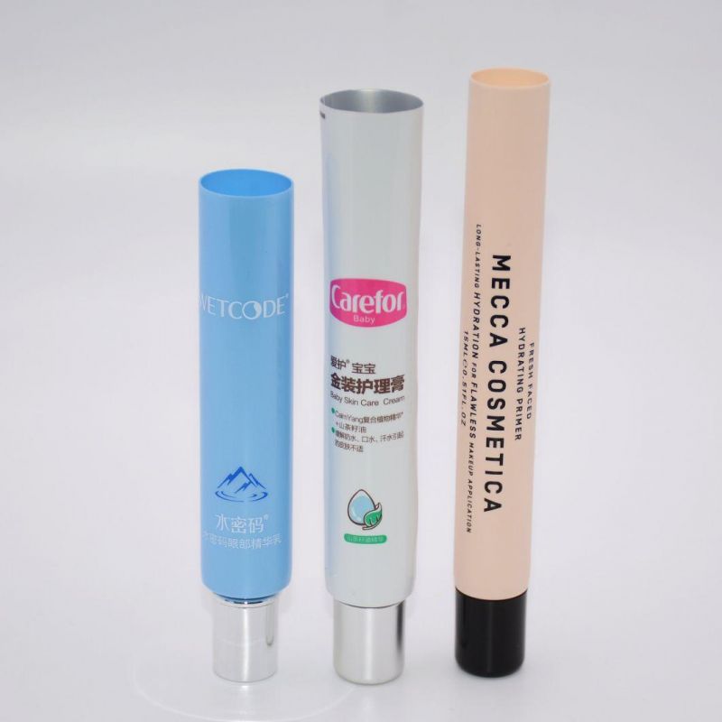 Makeup Tube Cosmetic Packagingtube Clear Plasticsurface with Customized Printing