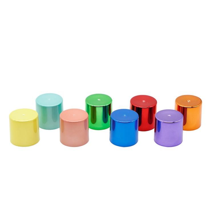 Colorful Makeup Packaging Tubes with Plating Caps