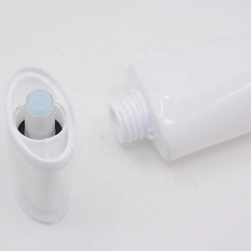 Oval Cosmetic Packaging Tube Airless Pump Tube Bb Cream Packaging