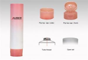 D40mm Pink Empty Squeeze Tubes Packaging for Hand Cream