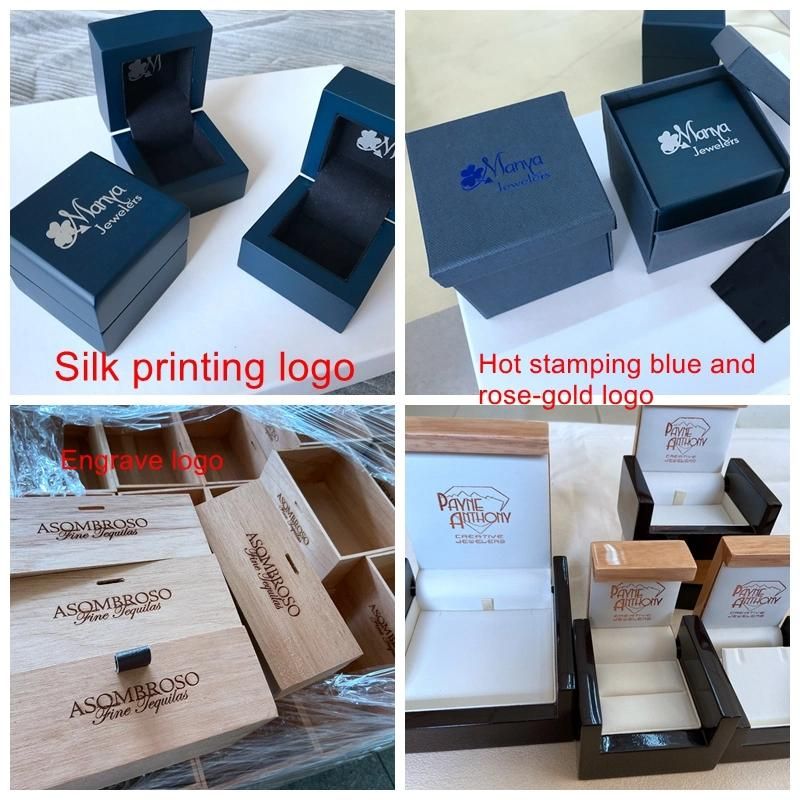 Professional Leatherette Coin Collection Box Customized Wood Medal Packaging Box