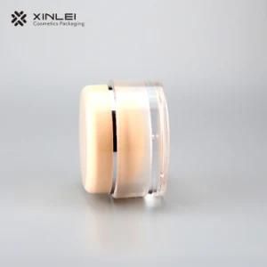 Luxury Double Wall Acrylic Cosmetic Jar Packaging 15g 30g 50g 100g 200g Skin Care Plastic Acrylic Jar Cosmetic