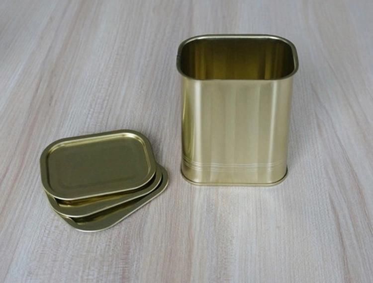 Manufacturers Wholesale Sell Food Grade 701# Empty Trapezoidal Corned Beef Metal Food Tin Cans