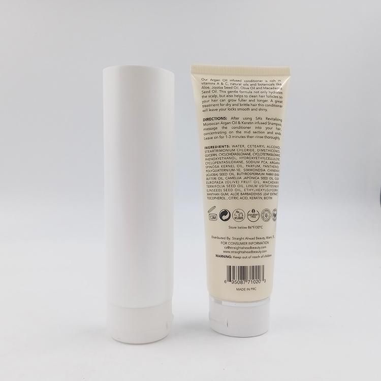 Empty Plastic Facial Cleanser Tube Lotion Cosmetic Packaging Tube