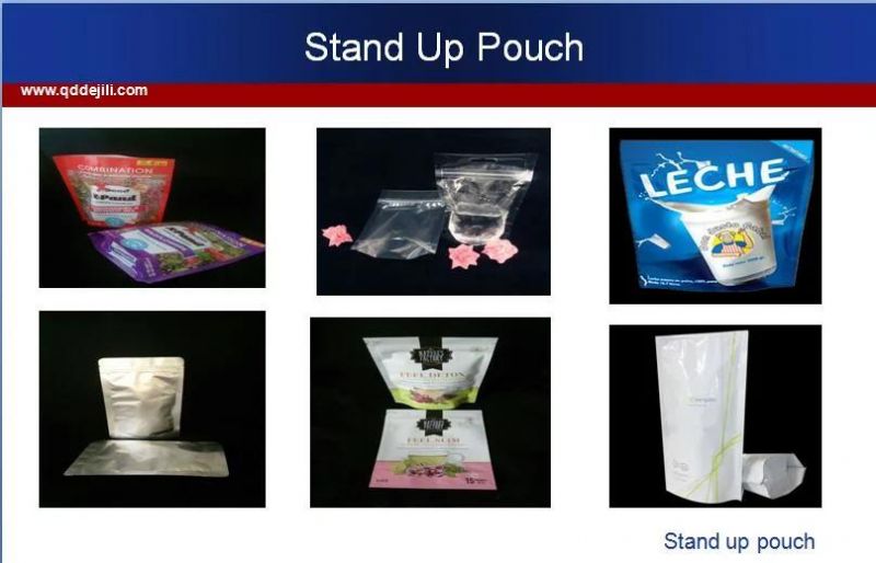 Logo Printed Directly Supply Food Grade Resealable Stand up Plastic Packaging Doypack Zipper Food Packaging Bag