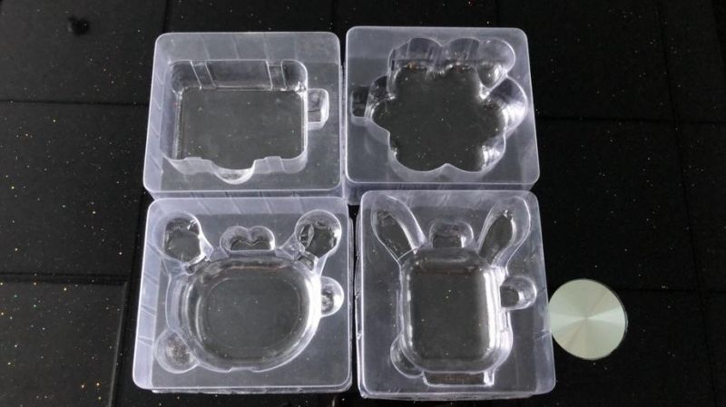 Clear Heart Shape Plastic Box Blister Small Tray