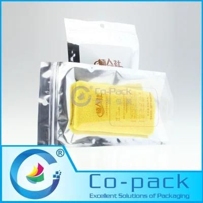 Silver Zip Lock Aluminium Foil Bag