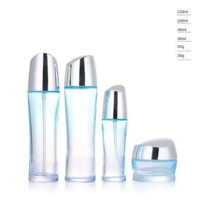 Ll24 Handstand Airless Acrylic Bottle Pump Jar Cosmetic Packaging Tube Have Stock