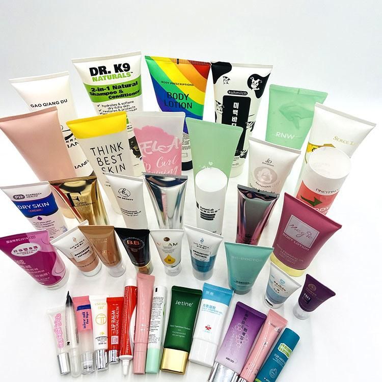 Skin Care Cream Packaging Plastics Tube Body Lotion Plastic Package