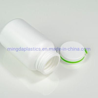 Oxygen Resistance Food Grade Tablets Packaging HDPE Round Tearing Bottle
