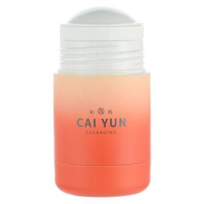 Personal Care Product Gradient Color Multiple Repurchase Plastic Deodorant Container