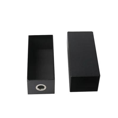 Custom Black Rigid Magnetic Closure Gift Box Wholesale