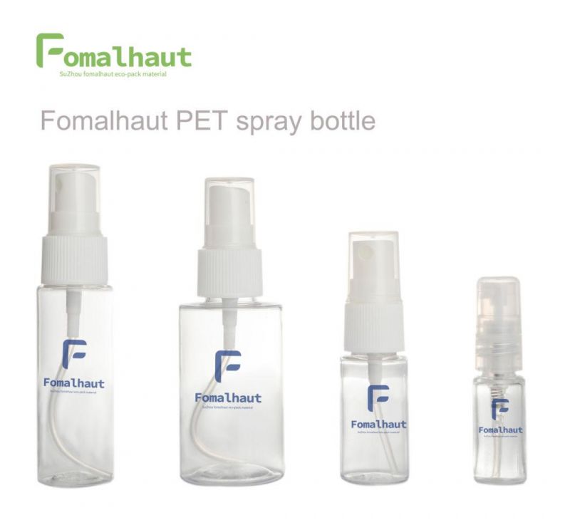 30ml 50ml Pet Spray Bottle for Skincare Mist Bottle