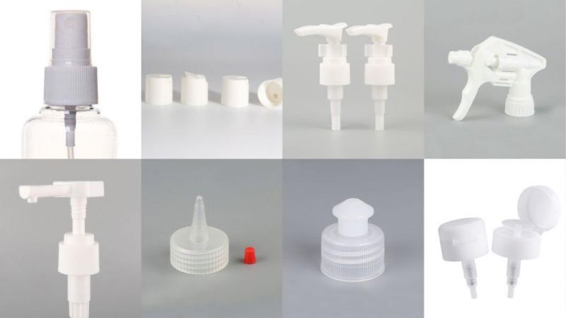 24/410 Detergent Plastic Bottle Turret Flip Cap Plastic Cap