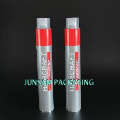 Brazil Maxton Hair Coloring Tube Flexible Aluminium Collapsible Empty Packaging Custom Printing