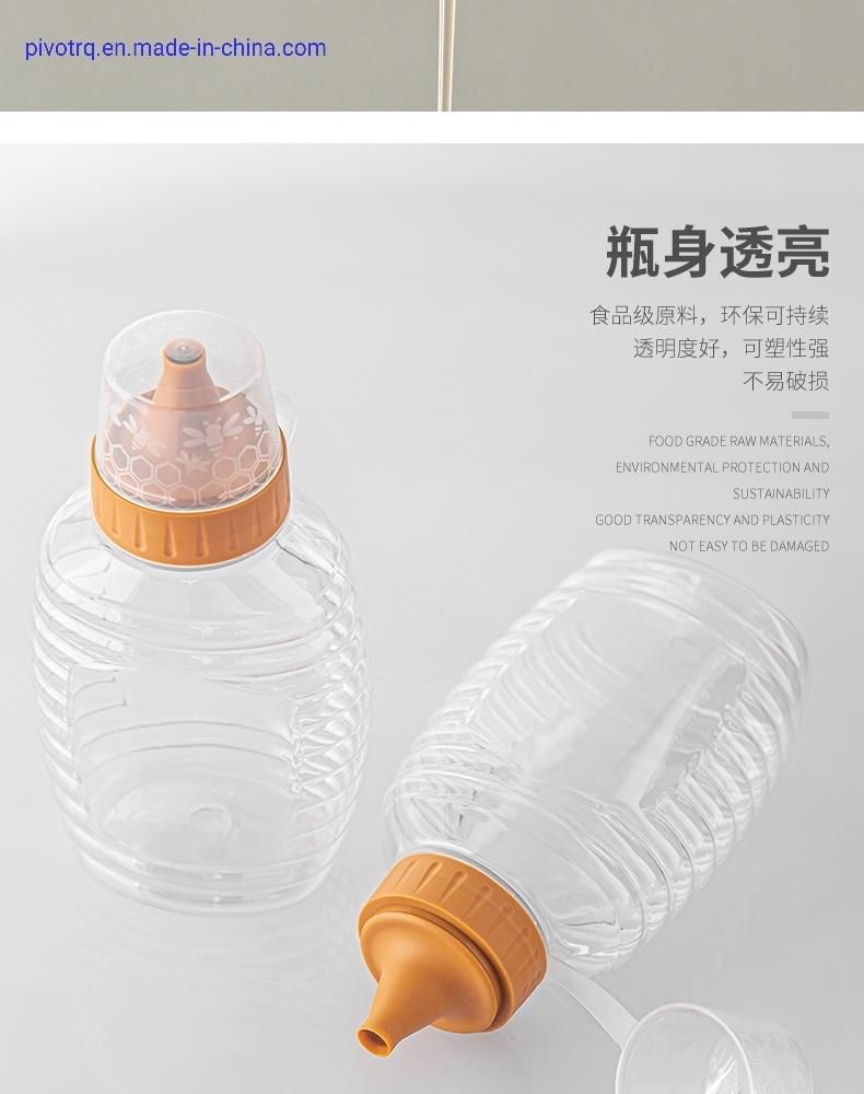 800g 500g 1000g Plasticbottle Honey Syrup Squeeze Shape