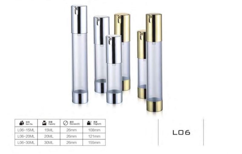 New Style Round Bottle, Luxury Round Cosmetic Bottles Have Stock