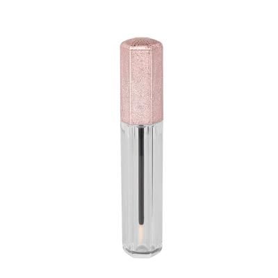 Wholesale Lip Gloss Tubes Custom Logo Light Pink Liptint Container Cosmetic Packaging Lip Gloss Tubes with Packaging