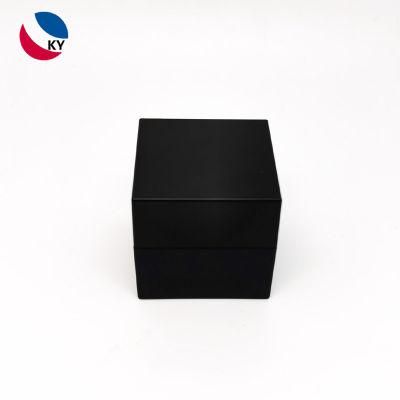 15g 0.5oz Matte Black Square Acrylic Glass Jar for Cream