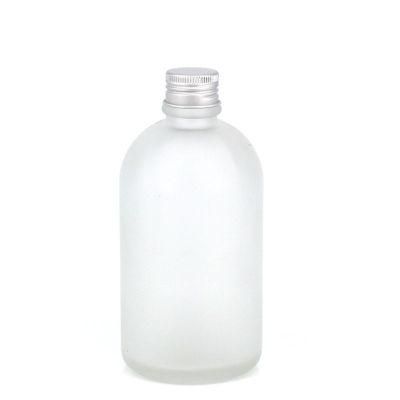 Glass Bottle Supplier 250ml 350ml 500ml Milk Tea Juicy Bottles Beverages Bottle with Aluminium Cap