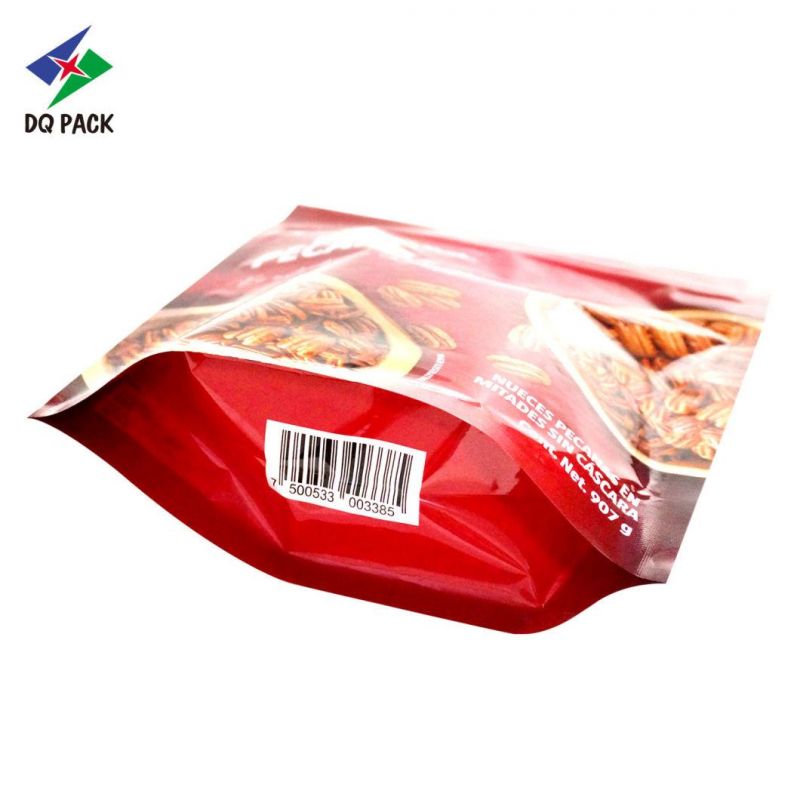 Customized Printing Stand up Zipper Pouch Packaging for Nueces Food Packaging Plastic Bag