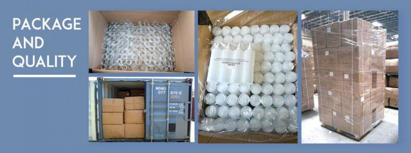 Pet 30ml Mini Plastic Hotel Shampoo Packaging Bottles Cosmetic White Boston Round Shampoo Mousse Bottles