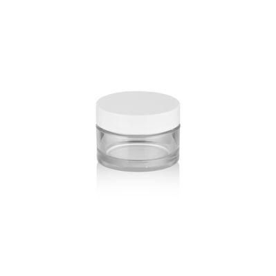 Zy03-A224 Transparent Clear Pet Face Mask Jar