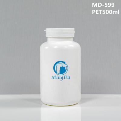 500ml Plastic Empty Packaging Pet Bottle with Tearing off Cap for Medical Products 16oz Manufacturer