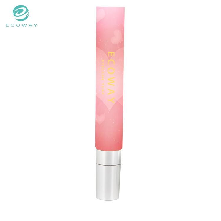 20ml Silver-Plated Shoulder Sleeve Pink Eye Cream Tube