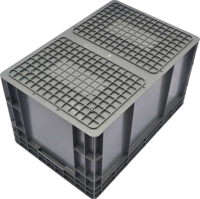 EU4633 100% Virgin PP Plastic Box, Turnover Box, Plastic EU Standard Turnover Box, Storage Plastic Box