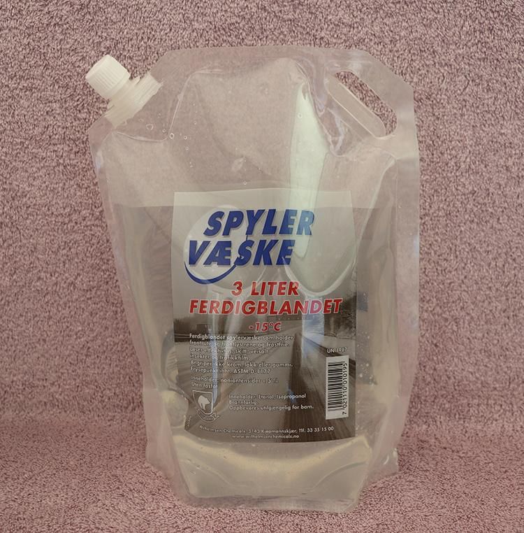 Antifreeze Liquid Glasswater Spout Bag 3L