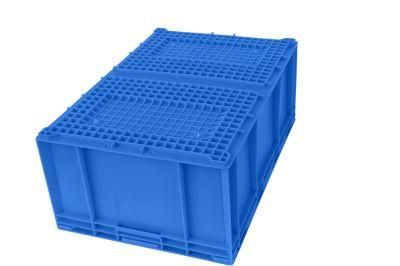 HP6d Plastic Turnover Logistics Container Box HP Standard Auto Parts Logistic Box Durable Opaque Plastic Storage Boxes