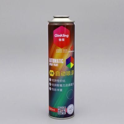 Custom Printing Empty Disinfectant Spray Cans Aerosol Tinplate Can