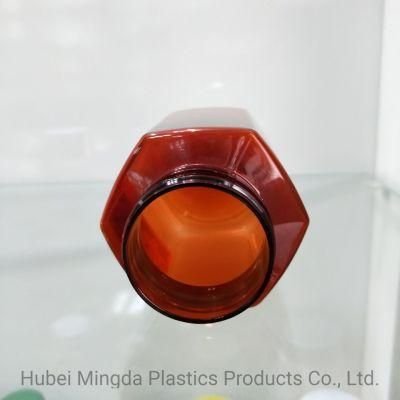 Manufacture High Quality Pet Square Bottle Medical Candy Capsule Health Care Pill Plastic Bottle