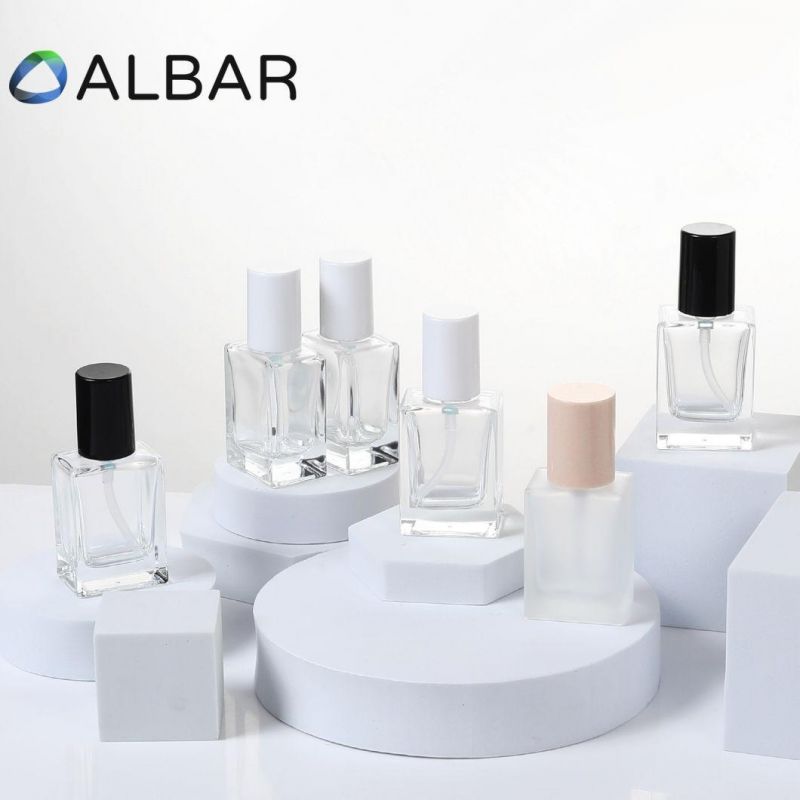 Top Quality Square Bottles Glass with Press Pump or Spray Pump