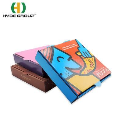 Multi-Style Food Container Custom Cheap Wholesale Snacks Pizza Paper Box Manufacturer