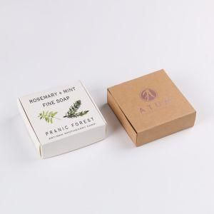 Eco-Friendly Recyclable Luxury Natural Carton Handmade Soap Packaging Box