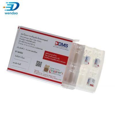 Custom 10ml Disposable Plastic Blister 2 Ml Vial Ampoule Pack Tray